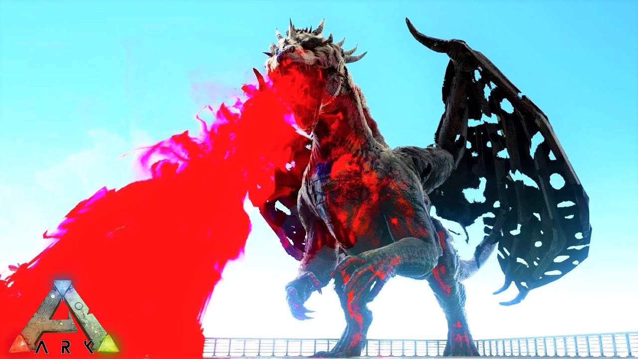 SUPER RARE SHINY CHAOS DRAGON TAMING !!! ARK: Survival Evolved ARK BIONIC PRIMAL FEAR E46