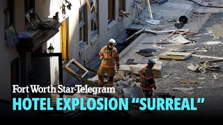 Fort Worth Hotel Explosion Paramedic Describes Arriving to Scene says It was surreal
