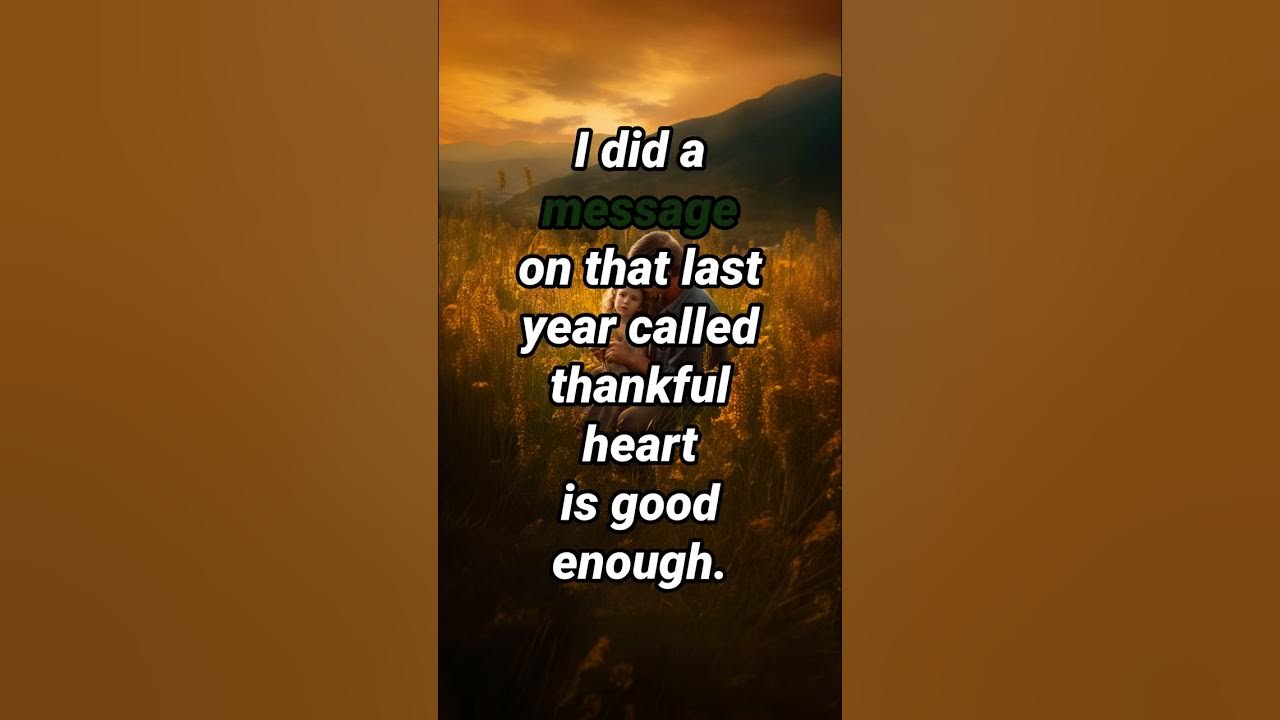 Discipline Clip series #2A Path to a Thankful Heart - YouTube