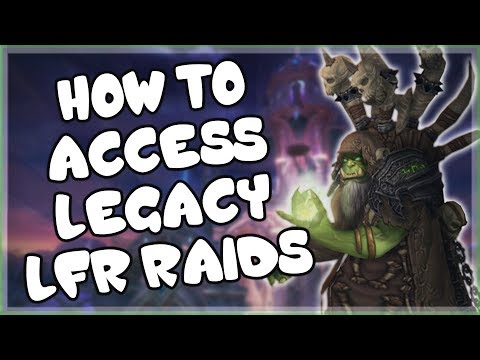 Where to Find the NPCs to Queue for LFR for Cata, Mop, WoD and Legion Raids