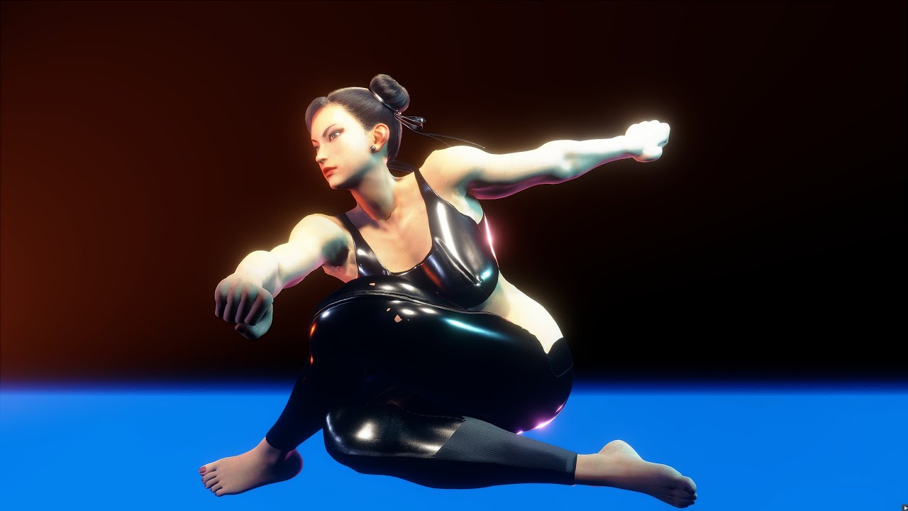 Yoga with Chun-li