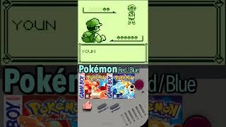 POKÉMON Red / Blue (GameBoy 1996)