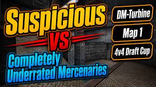 UT99 Draft Cup [Match 7 - Final] Suspicious vs Completely Underrated Mercenaries | Map 1 DM-Turbine