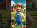 Farmer Dan had a farm #cartoon #animals #trending #viralshorts #funny #cute #viral   #nurseryrhymes