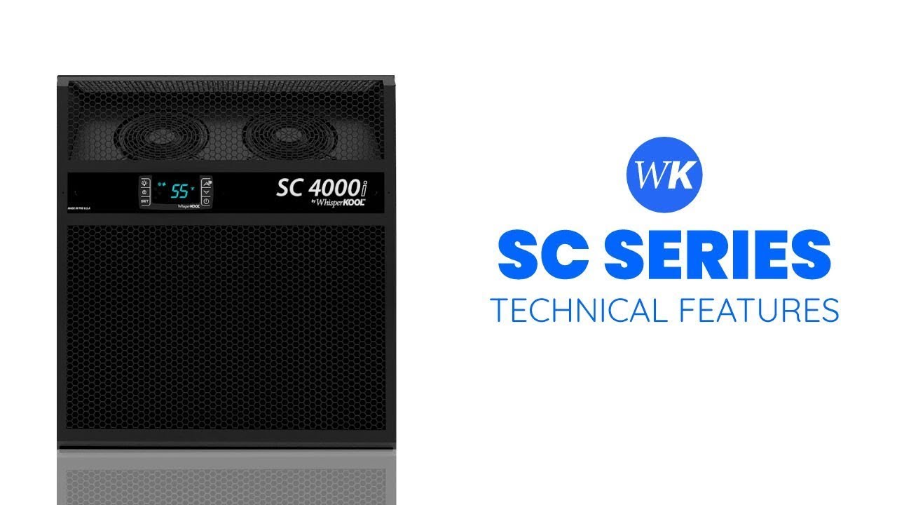 SC Series Technical Features   Wine Cellar Cooling System | WhisperKOOL