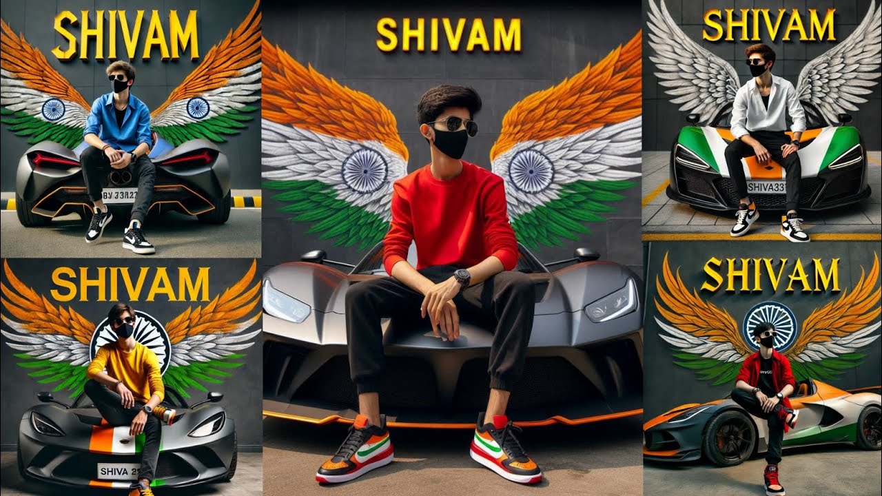 Republic Day Car Wing Ai Photo Editing | 26 January Ai Photo Editing | Republic Day Photo Editing