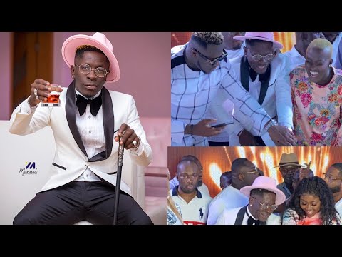 Full Video: Shatta Wale plush birthday with all stars in his mansion