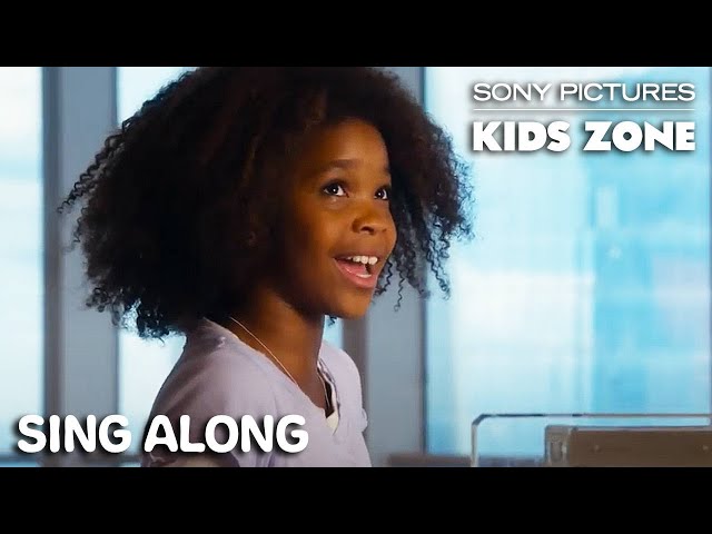 Annie (2014) - I Think I'm Gonna Like It Here Sing Along | Sony Pictures Kids Zone class=