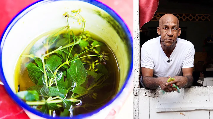 Bush Tea by Uncle Clyde in Paramin, Trinidad & Tob...