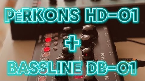 PERKONS HD-01 + BASSLINE DB- 01 //  NĀKAI @ TECHNO JAM