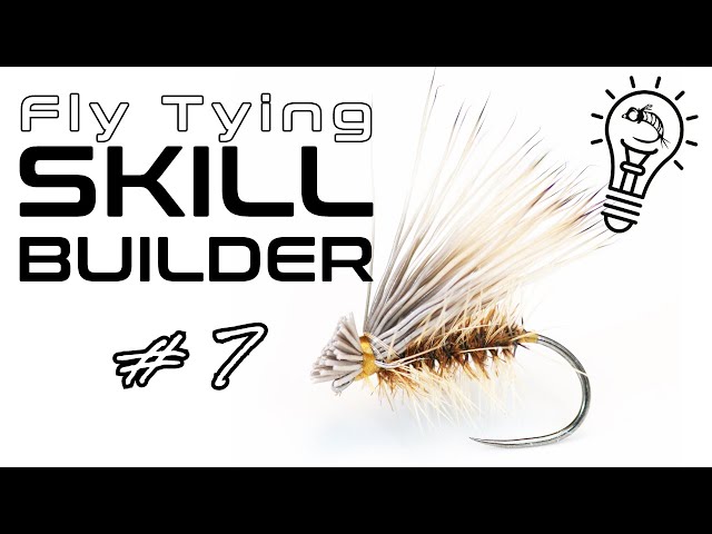 Fly Tying Skill Builder #7  Pinch Wraps, Dubbing Ice Dub & How to