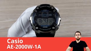 Обзор часов Casio Illuminator AE-2000W-1A