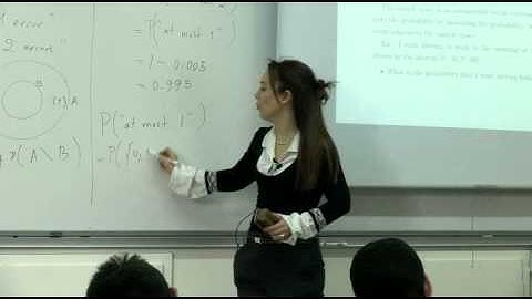 Probability & Random Variables - Week 2 - Lecture 2 - Discrete&Continuous Prob. Laws, Conditional P.