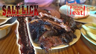 All You Can Eat TEXAS BBQ @ The Salt Lick BBQ | Round Rock, TX