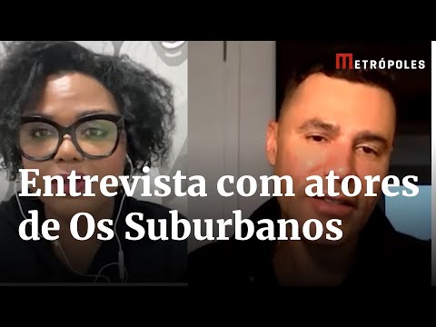 Os Suburbanos: Rodrigo Sant'anna e Carla Cristina Cardoso ressaltam identificação e humor popular