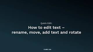 Quick Edit: How to edit text screenshot 2