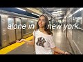 Alone in new york  week in my life vlog