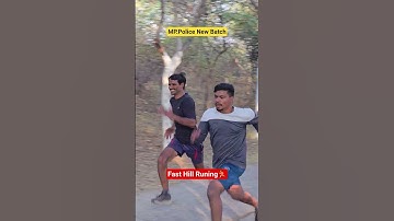 Hill Runing#army#policephysical#mppolice#viral#motivation#longjump#police2025#rpf#agniveer#Hill#jump