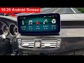 10.25" Android Screen Installation for Mercedes CLS W218