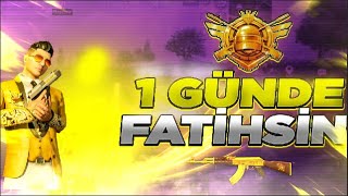 1 Günde Fati̇h Olma En Hizli Rank Kasma Takti̇kleri̇ Pubg Mobi̇le