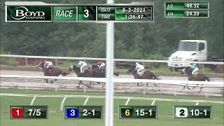 RACE 3 PROGRAM 6-3-2021