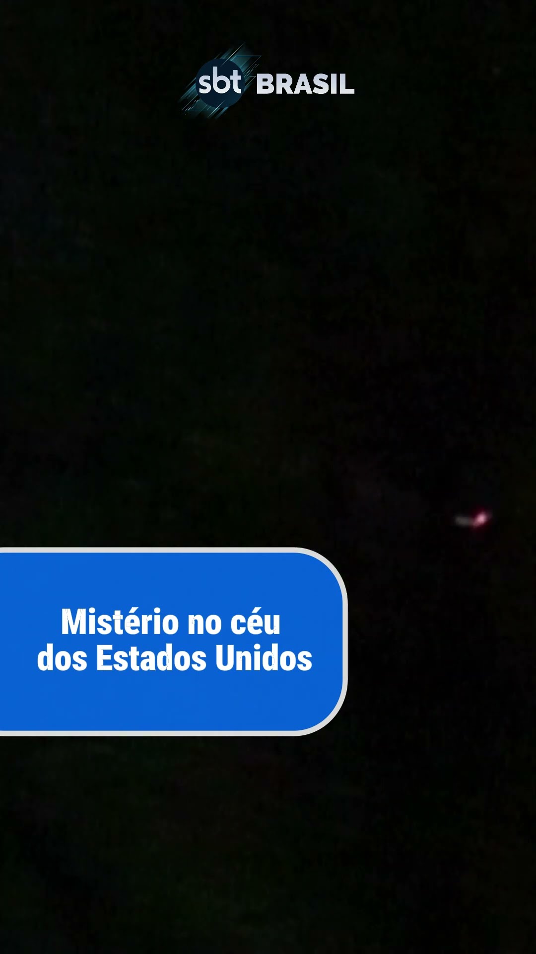 Mistério nos EUA: população flagra objetos desconhecidos no céu | SBT Brasil (16/12/24)