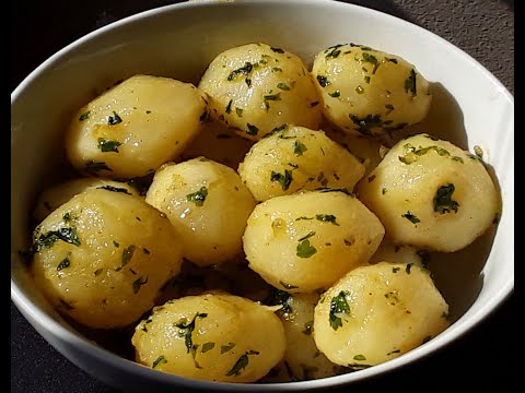 Garlic And Herb Boiled Potatoes