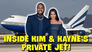 Inside Kim Kardashian and Kayne Wests Private Jet