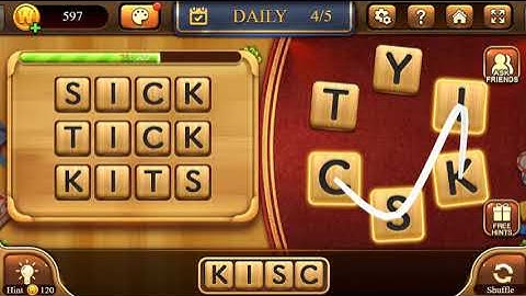 Word Connect | DAILY CHALLENGE | May 16 2018