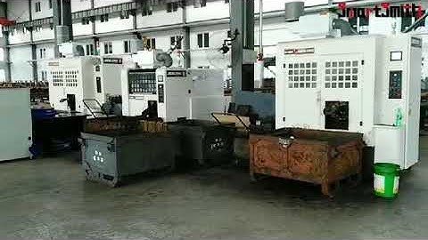 CNC High speed metal circular sawing machine working 14Z007