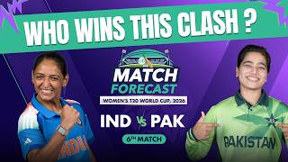 Match Forecast: Women's T20 WC - IND W vs PAK W, 6th Match