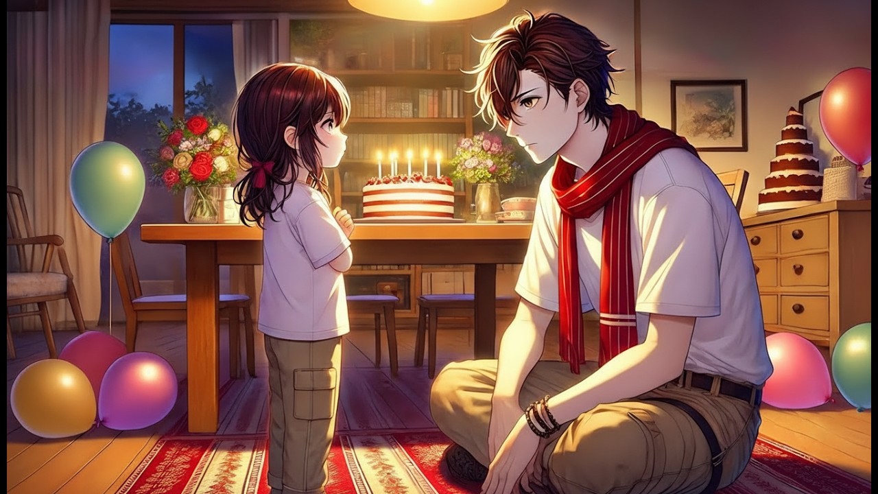 Ella deseó un nuevo papá en su cumpleaños, y se lo concedí  Regresaron a una casa vacía