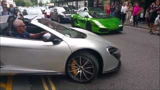 Veyron X3, Gemballa Avalanche, Aventador Sv, Chrome Green Gallardo More - Supercars Of London