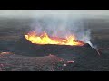Holey volcano, lava leaking all over! See Volcanodoes and Little Ram crowd from drone. 23.07