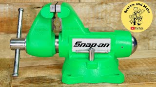 Snap-On Wilton Bullet Vise - Snap On Vice Full Refurb - Made In The USA - Pimp My Vice