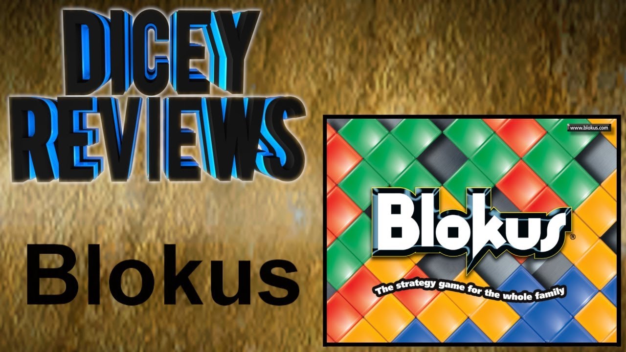 Board Game Review's Dicey Reviews Blokus YouTube