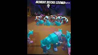 bro cooked💀 #clash battle simulator
