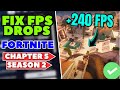 New methods for fixing fps drops in fortnite chapter 5 season 2  massive performance boost 