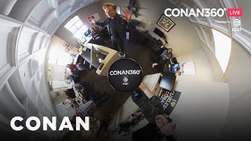 CONAN360° LIVE Highlight:​ Conan Visits Team Coco Digital | CONAN on TBS