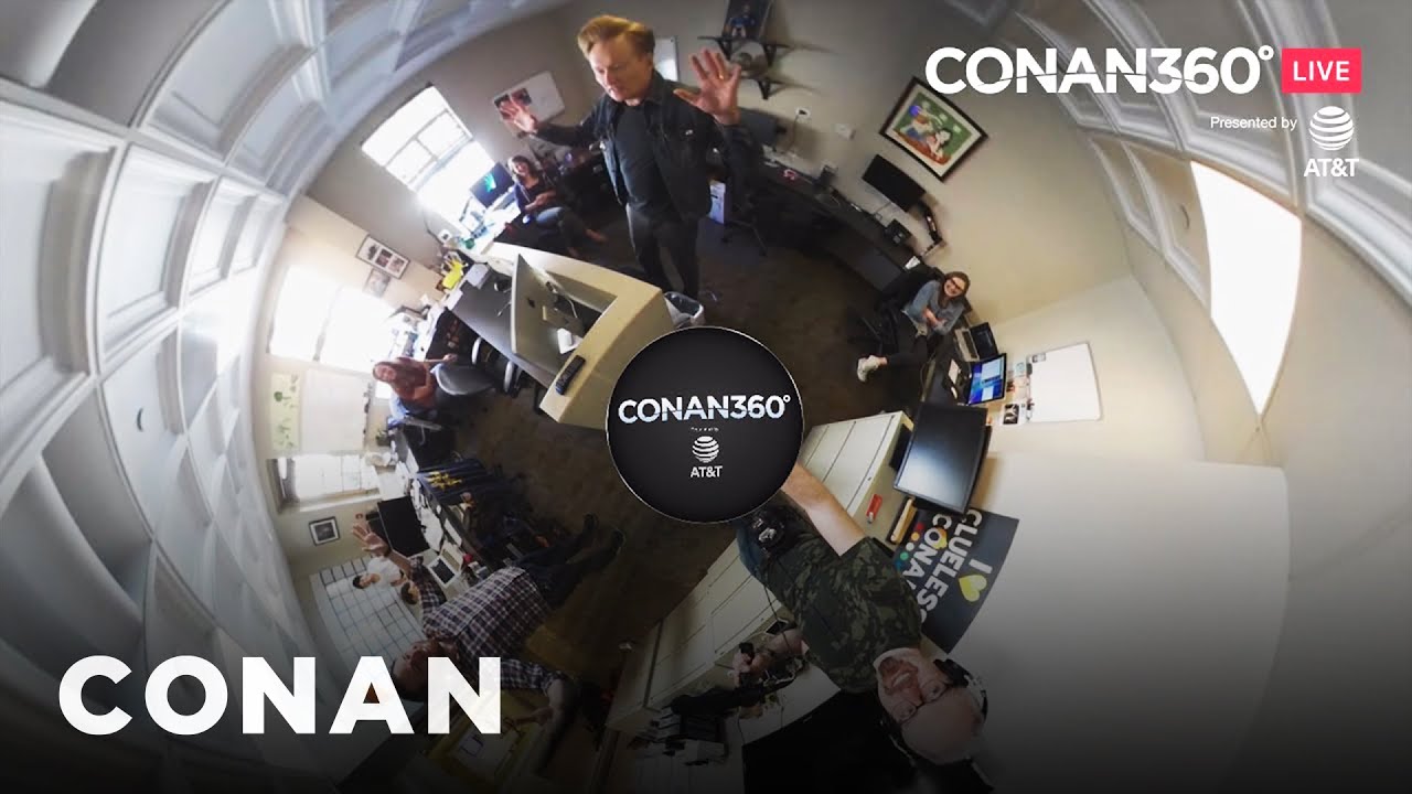 CONAN360° LIVE Highlight:​ Conan Visits Team Coco Digital