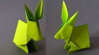 How to make an Origami Rabbit / DIY beauty and easy