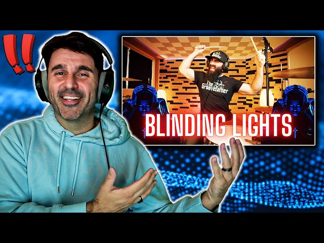 MUSIC DIRECTOR REACTS | El Estepario Siberiano | BLINDING LIGHTS - THE WEEKND | DRUM COVER class=