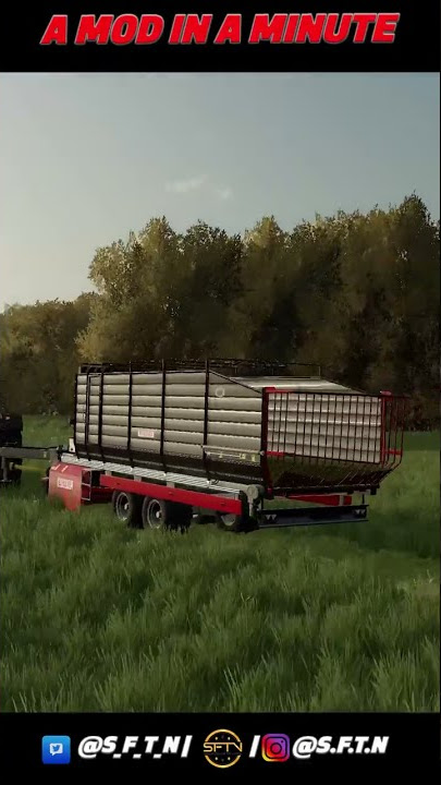 Riberi RS100RB by Team SMI | Coming Soon in Farming Simulator 22 | A Mod in a minute!#shorts