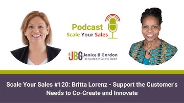 Scale Your Sales #120: Britta Lorenz - Support the Customer