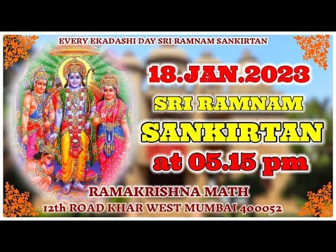 Sri Ramnam Sankirtan on 18.01.2023