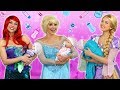 DISNEY PRINCESS PARENTS (Ariel, Rapunzel, Belle, Elsa and Anna as Moms) Totally TV