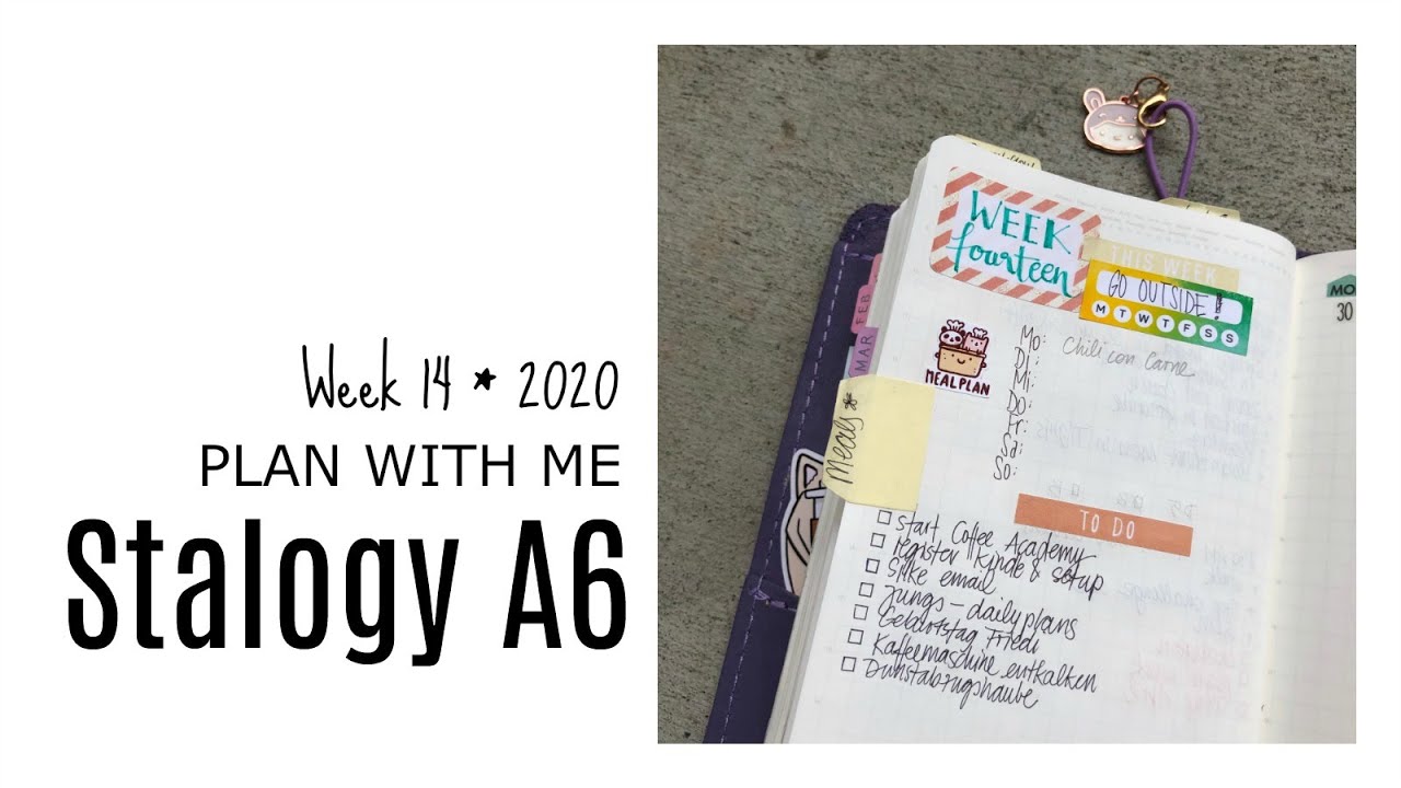 Plan with me #2 | Stalogy A6 * daily planner * new normal - YouTube
