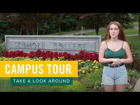Official Skidmore College Campus Tour | 2021