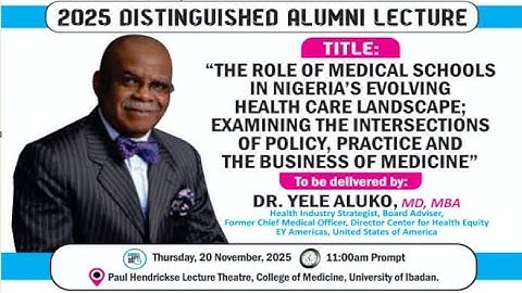 2025 ICOMAA Distinguished Alumni Lecture