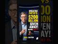 Why Bill Gates is Giving Away $200 BILLION 🤯